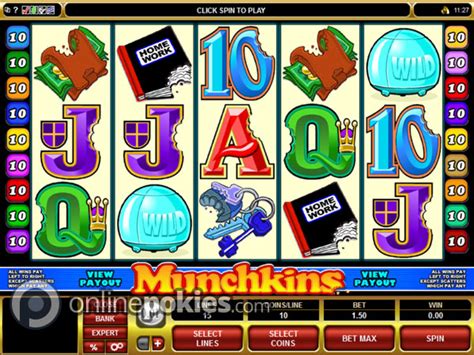 Munchkins 15,000 Coin Jackpot Online Slots .